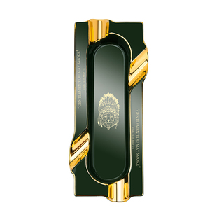 Lubinski鲁宾斯基雪茄专用烟灰缸四人位 陶瓷彩绘四槽烟缸