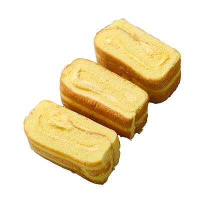 层遇黄芝士马斯卡彭蛋糕卷奶油瑞士卷夹心面包早餐网红甜品下午茶