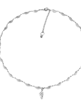 AliyaStore原创手作树叶子项链