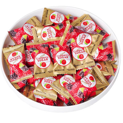 ococo蔓越莓味软糖结婚喜糖果订婚散装QQ橡皮糖儿童休闲酸甜零食