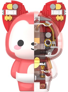 正版阿狸机械体磁吸公仔摆件现货