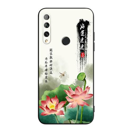 皑晨适用于华为畅享10plus全包手机壳y9-prime-2019软硅胶新款保护套p-smart-z时尚复古民族风stk-al00防摔国