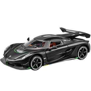 柯尼塞格jesko跑车模型仿真合金车模收藏儿童赛车玩具小汽车男孩