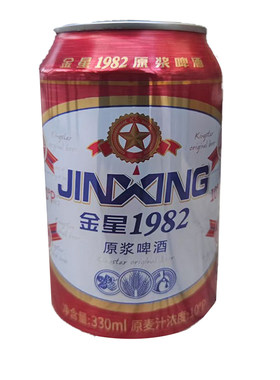 金星原浆1982啤酒郑州