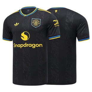 Adidas阿迪达斯曼联第二客场球迷版球衣足球服速干足球短袖KD4225