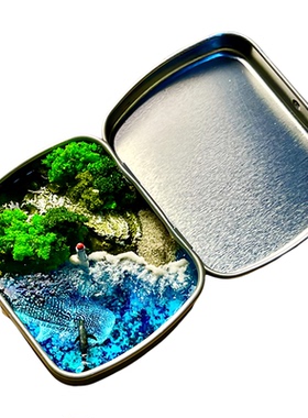 原创手工浅海湾灯塔旅游纪念礼物