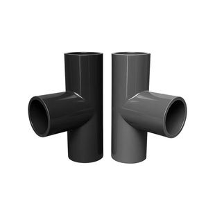 UPVC日标等径正三通JIS英制化工级接头对接器PVC-U给水管配件CNS