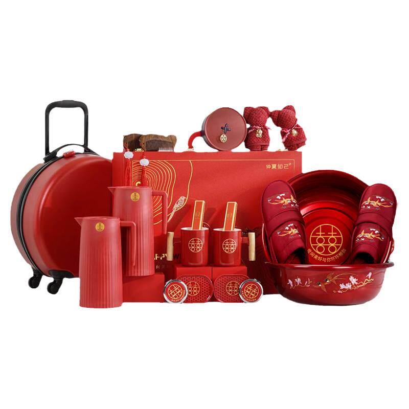 仲夏知己女方陪嫁套装备婚物品