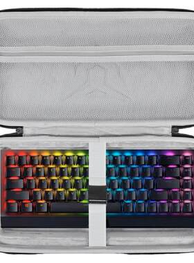 虎炳适用Razer雷蛇键盘收纳包黑寡妇蜘蛛V3迷你无线版mini键盘包黑寡妇蜘蛛V3专业版竞技版鼠标一体收纳包盒