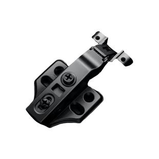 三段力铝框玻璃门铰链零角度缓冲二段力铝框门液压阻尼极简门合页