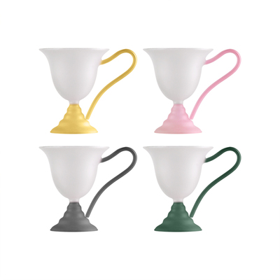 英国wvii磨砂耐热玻璃咖啡杯