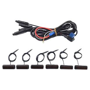 适用于23-25款福特ranger游骑侠改装带灯中网猛禽中网小黄灯外饰