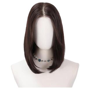 尚蔻假发全套头女短发日常仿真人发丝黑直发金色无痕隐形一刀切发