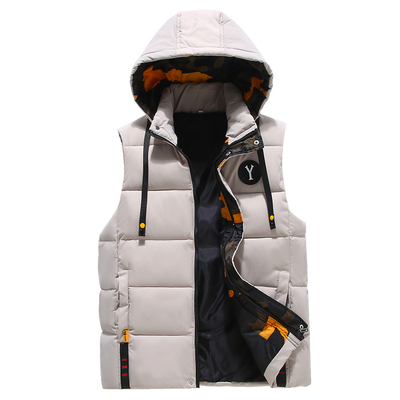 保暖背心潮流羽绒棉加厚马甲外套