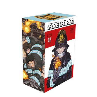 【预售】【Kodansha Comics】炎炎消防队套装#711赠限定双面海报英文漫画图书进口原版书Fire Force Manga Box Set 2平装14岁以上