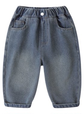 男童牛仔裤秋装童装春秋