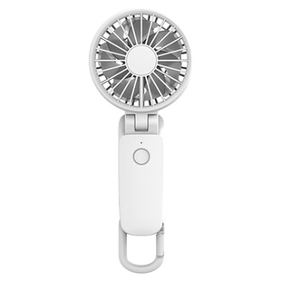 RHYTHM丽声日本品牌超静音手持风扇办公室桌面床上便携式USB充电超长续航挂脖迷你风扇2026年新款降温神器