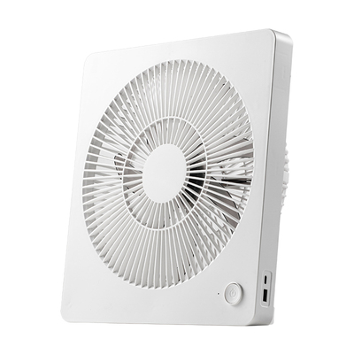 索伯10寸大风力台式风扇充电风扇