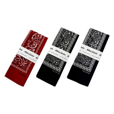 经典版头巾腰果花嘻哈情侣