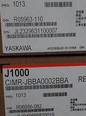 议价CIMR-JB4A0011BBA 安川变频器 全新原装 质保1年