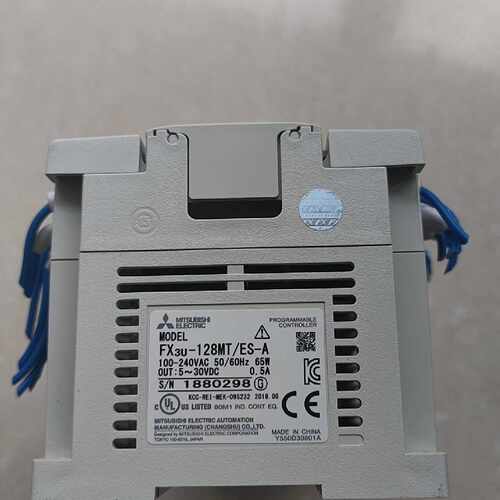 议价PLC，FX3U-128MT/ES-A ，年份近适用