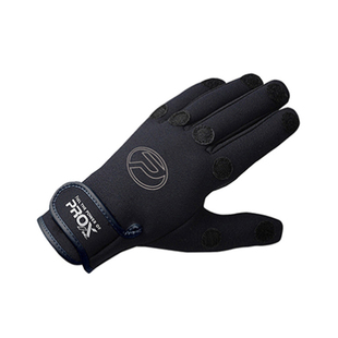日本PROX普罗克斯冰钓鱼手套保暖防水抓鱼防滑露三指垂钓路亚专用