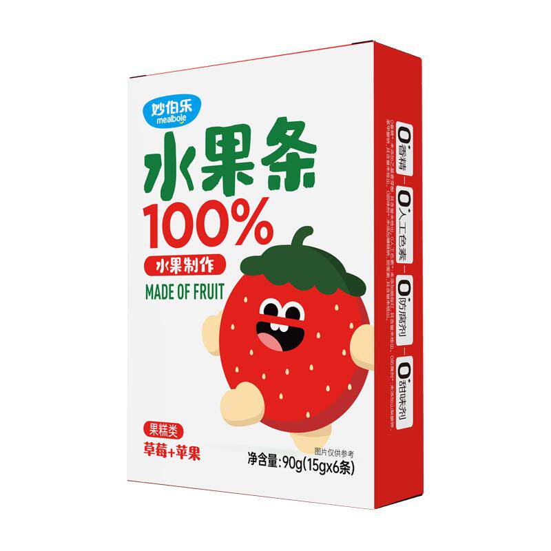 妙伯乐水果条100%水果制作无蔬果干/香菇干/混合