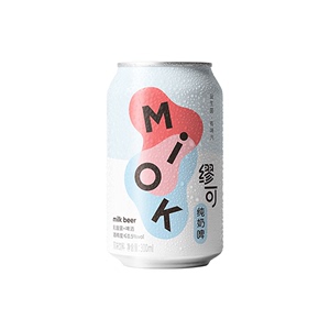 Miok缪可奶啤乳酸菌饮料300ml/罐