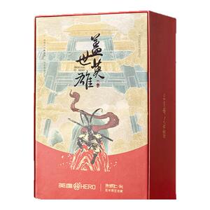 英雄钢笔齐天大圣生日礼物送礼高档套装钢笔永恒笔两用文房套装桌面摆件朱炳仁铜盖世英雄套装