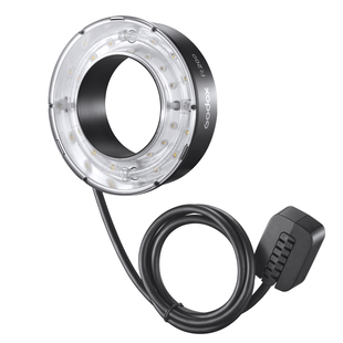 godox神牛R200环形闪光灯头AD200/AD200Pro配件外拍灯200W分体式室内外高速TTL摄影灯拍摄可配蜂巢网色温片