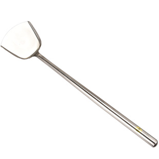 长柄锅铲不锈钢锅铲加长食堂炒菜铲子大炒勺厨师专用长钢把大锅铲