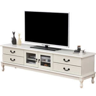 电视柜实木欧式现代简约地柜中式小户型客厅迷你矮柜卧室电视机柜