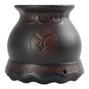 火龙罐中医专用红砭石艾灸罐推拿刮痧一体家用随身灸走罐艾灸器具