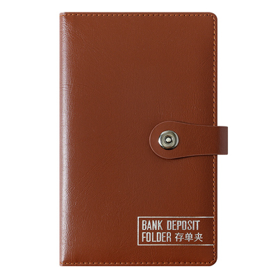 夹子银行存折本收集册支票