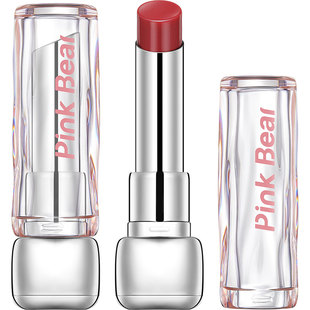 【顺手买一件】pinkbear皮可熊糖光水精华口红固体唇蜜光镜面唇釉