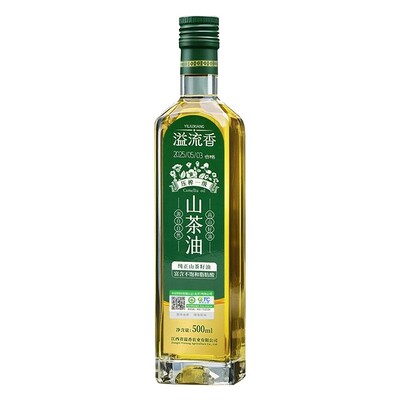 溢流香有机山茶油一级冷榨食用油