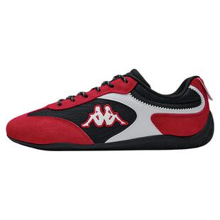 Kappa女鞋赛车德训鞋女款2026春季新款红色复古板鞋轻便运动鞋子