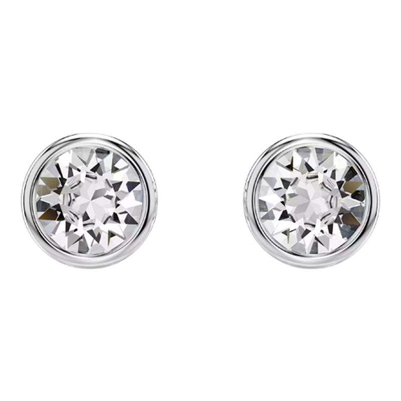 Swarovski/施华洛世奇Imber系列圆形切割百搭气质耳钉