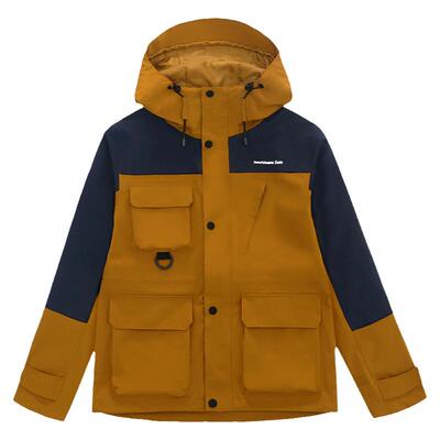 诺思山女士工装防水单层冲锋衣