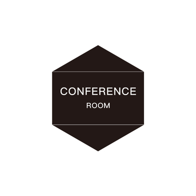 外企写字楼公司简约房间门牌