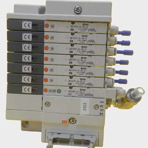 TEL Tokyo Electron SVC2 7 端口歧管 SMC SQ1131Y-5-C4-Q PR300Z