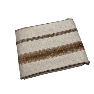 加厚棉麻雪尼尔条纹沙发布料抱枕套沙发套装饰坐垫布料