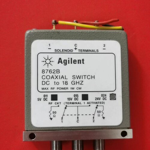 8762B 射频同轴电子开关 DC-18G 24V Agilent议价维修
