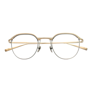 MASUNAGA日本增永眼镜框男女超轻纯钛复古小脸全框眼镜架STRATUS