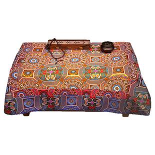 加厚长宽1米新款桌布中式复古布艺桌布供桌布尼泊尔精品装饰桌垫