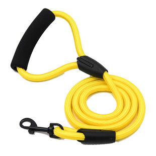 狗狗牵引绳双头绳防勒手一拖二遛狗绳泰迪金毛拉布拉多哈士奇