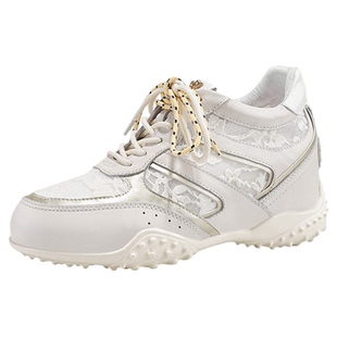 iiJin艾今26春夏新品7.5cm隐形内增高蕾丝拼接透气德训鞋女350QTA