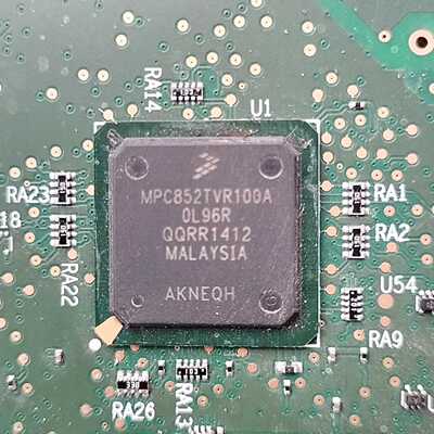 询价飞思卡尔MPC852TVR100A芯片，马来西亚原厂，型号清议价