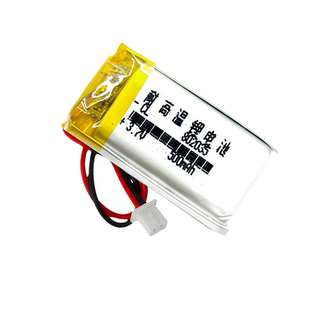 802035电池带插头适用360胎压监测器伟力通胎牛主机582535太阳能