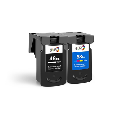 彩格原装适用佳能e478墨盒E408 E418可加墨E468 E478R E488打印机E3480 E4280连供4580墨水PG48黑色CL58s彩色